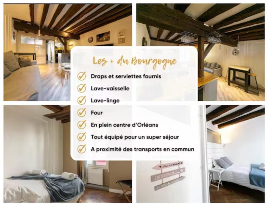 Apartamento Le Bourgogne-Hypercentre Orléans Exterior foto